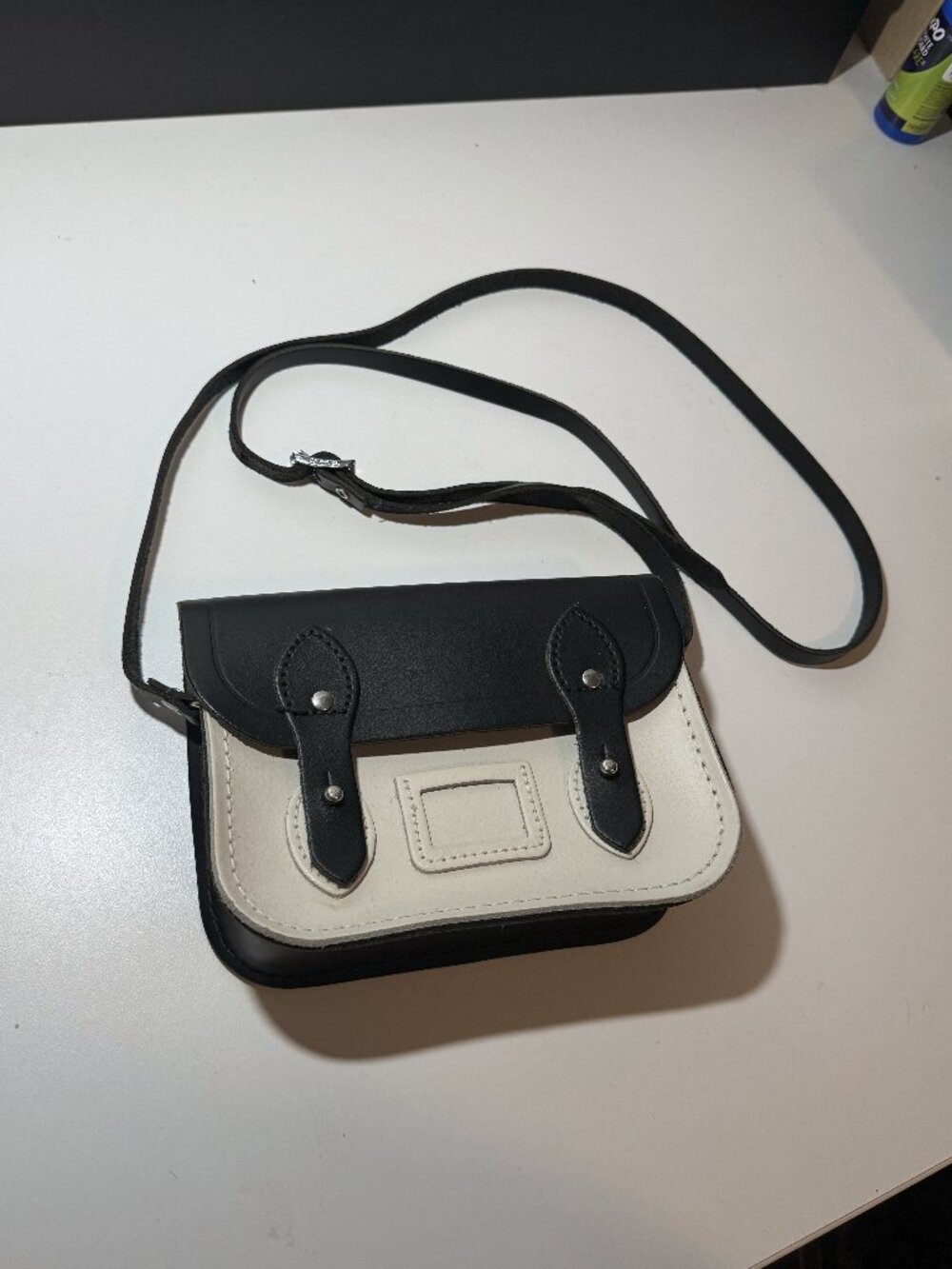Cambridge Satchel Company Black and White Bag